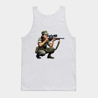 Sniper Girl Tank Top